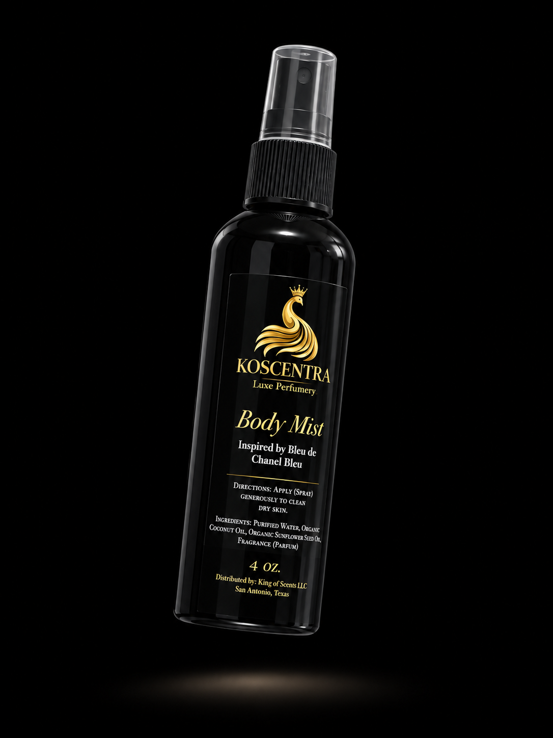 KOSCENTRA Body Mist - Inspired by Bleu de Chanel