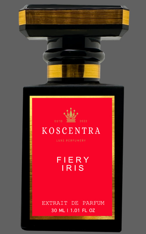FIERY IRIS By Koscentra -1.0 OZ (30ML) Inspired by Dior Homme Intense (UNISEX)
