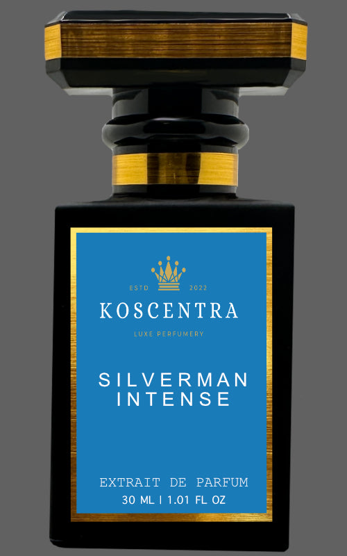 SILVERMAN INTENSE BY Koscentra -1.0 OZ (30ML)- Inspired by CREED SILVER MOUNTAIN WATER (MENS)
